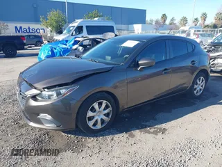 2015 Mazda 3 i Sport with VIN 3MZBM1K72FM229649, listed as a IAAI auction lot 41346541 with 155,940 mi miles and . Bid and sale history available at DreamBid. Image 17.