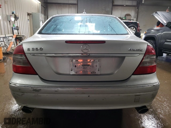 2007 Mercedes-Benz E-Class 3.5L with VIN WDBUF87X87X218737, listed as a Copart auction lot 47632535 with 123,742 mi miles and Salvage Title. Bid and sale history available at carsss.com. Image 6.
