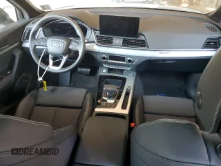 2023 Audi Q5 S line Premium Plus with VIN WA1E2AFY1P2056508, listed as a Copart auction lot 64945523 with 5,277 mi miles and . Bid and sale history available at DreamBid. Image 8.