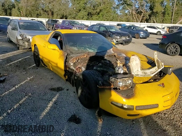 2002 Chevrolet Corvette Z06 with VIN 1G1YY12S525108001, listed as a Copart auction lot 88237615 with 0 mi miles and Salvage Title. Bid and sale history available at carsss.com. Image 11.