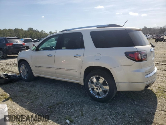 2014 GMC Acadia Denali z VIN 1GKKRTKD9EJ167320, wystawiony jako Copart lot #46899175 z przebiegiem 128 664 mil mil oraz Szkoda całkowita • Salvage title. Historia ofert i sprzedaży dostępna na DreamBid. Obrazek 2.