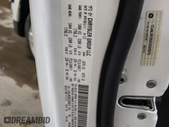 2014 Jeep Patriot Limited with VIN 1C4NJRCBXED528973, listed as a Copart auction lot 49798935 with 93,778 mi miles and Non Repairable. Bid and sale history available at carsss.com. Image 13.