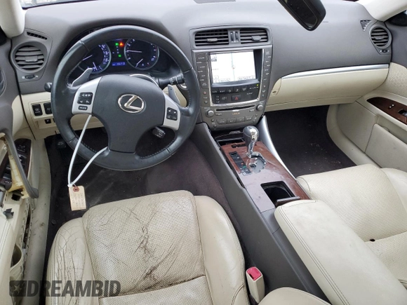 2012 Lexus IS 350 with VIN JTHCE5C21C5003018, listed as a Copart auction lot 85275074 with 155,713 mi miles and Clean title. Bid and sale history available at DreamBid. Image 8.