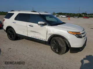 2011 Ford Explorer Limited with VIN 1FMHK8F84BGA45568, listed as a Copart auction lot 65811854 with 200,812 mi miles and Salvage title. Bid and sale history available at DreamBid. Image 4.