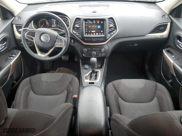 2017 Jeep Cherokee Latitude with VIN 1C4PJMCBXHW658322, listed as a Copart auction lot 45514485 with 133,903 mi miles and Salvage Title. Bid and sale history available at carsss.com. Image 8.