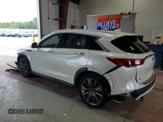 2020 Infiniti QX50 Luxe z VIN 3PCAJ5M35LF109871, wystawiony jako Copart lot #62479765 z przebiegiem 55 723 mil mil oraz Szkoda całkowita • Salvage title. Historia ofert i sprzedaży dostępna na DreamBid. Obrazek 2.