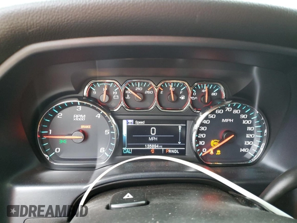 2017 Chevrolet Silverado 1500 LT with VIN 1GCVKREC1HZ358108, listed as a Copart auction lot 54354655 with 135,894 mi miles and Salvage Title. Bid and sale history available at DreamBid. Image 9.