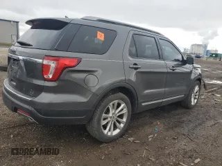 2018 Ford Explorer XLT with VIN 1FM5K7D85JGB05288, listed as a Copart auction lot 51078305 with 71,720 mi miles and Non Repairable. Bid and sale history available at DreamBid. Image 3.