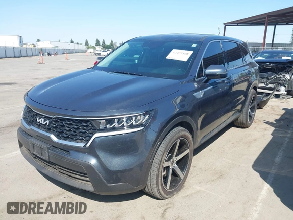 2022 Kia Sorento LX with VIN 5XYRG4LC8NG115947, listed as a IAAI auction lot 42459508 with 49,592 mi miles and . Bid and sale history available at DreamBid. Image 23.