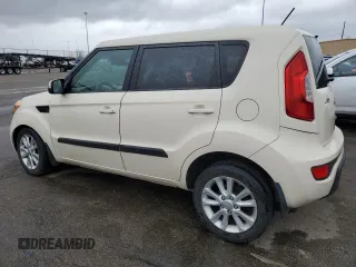 2013 Kia Soul + with VIN KNDJT2A63D7772967, listed as a Copart auction lot 47873735 with 114,996 mi miles and Salvage Title. Bid and sale history available at DreamBid. Image 2.