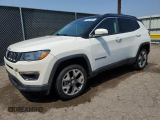 2019 Jeep Compass High Altitude z VIN 3C4NJDCB5KT741001, wystawiony jako Copart lot #60623665 z przebiegiem 62 774 mil mil oraz Czysty tytuł • Clean title. Historia ofert i sprzedaży dostępna na DreamBid. Obrazek 1.
