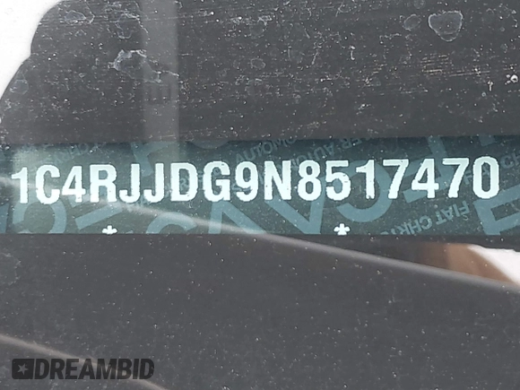 2022 Jeep Grand Cherokee Overland с VIN 1C4RJJDG9N8517470, выставлен на аукционе IAAI как лот 41618934 с пробегом 64 580 миль миль и . История ставок и продаж доступна на DreamBid. Изображение 9.