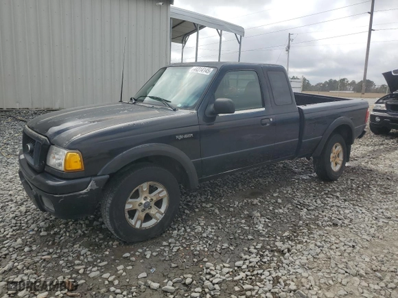 2005 Ford Ranger XL with VIN 1FTYR14U05PA23837, listed as a Copart auction lot 44314145 with 225,296 mi miles and Salvage Title. Bid and sale history available at carsss.com. Image 1.