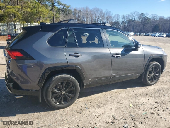 2024 Toyota RAV4 Hybrid XSE with VIN 2T3E6RFV9RW050092, listed as a Copart auction lot 47068975 with 73,474 mi miles and Salvage Title. Bid and sale history available at carsss.com. Image 3.