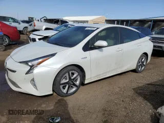 2017 Toyota Prius Two with VIN JTDKARFU6H3049167, listed as a Copart auction lot 45735005 with 0 mi miles and Salvage Title. Bid and sale history available at carsss.com. Image 1.