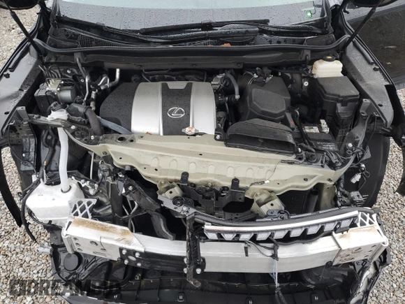2022 Lexus RX 350 with VIN 2T2HZMDA3NC336334, listed as a Copart auction lot 54588745 with 23,435 mi miles and Salvage title. Bid and sale history available at DreamBid. Image 12.