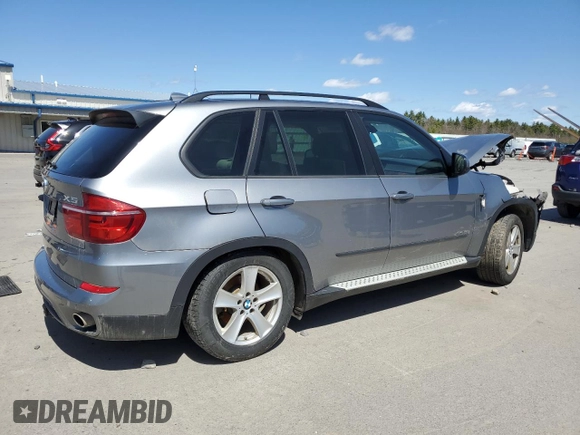 2012 BMW X5 35d with VIN 5UXZW0C58C0B88267, listed as a Copart auction lot 54160615 with Not provided miles and Salvage title. Bid and sale history available at DreamBid. Image 3.