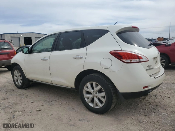 2012 Nissan Murano S with VIN JN8AZ1MU1CW103009, listed as a Copart auction lot 48693345 with 138,791 mi miles and Salvage Title. Bid and sale history available at carsss.com. Image 2.