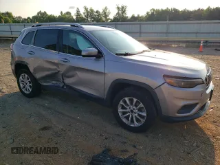 2019 Jeep Cherokee Latitude with VIN 1C4PJMCB9KD355129, listed as a Copart auction lot 63207585 with 177,394 mi miles and Salvage title. Bid and sale history available at DreamBid. Image 4.