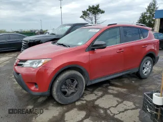 2015 Toyota RAV4 LE with VIN JTMBFREV4FJ029908, listed as a Copart auction lot 55443025 with 73,873 mi miles and Clean Title. Bid and sale history available at carsss.com. Image 1.