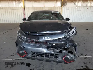 2022 Kia Forte GT with VIN 3KPF44AC8NE465235, listed as a Copart auction lot 77282544 with 16,155 mi miles and Salvage Title. Bid and sale history available at carsss.com. Image 5.