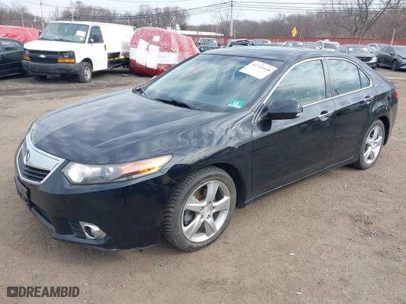 2012 Acura TSX Tech Pkg with VIN JH4CU2F67CC010809, listed as a IAAI auction lot 41763168 with 118,724 mi miles. Bid and sale history available at carsss.com. Image 19.