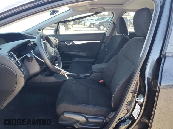 2013 Honda Civic EX with VIN 2HGFB2F88DH501007, listed as a Copart auction lot 46568865 with 138,645 mi miles and Salvage Title. Bid and sale history available at DreamBid. Image 7.