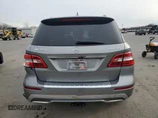 2013 Mercedes-Benz M 350 with VIN 4JGDA2EBXDA200710, listed as a Copart auction lot 45701515 with 132,945 mi miles and Salvage Title. Bid and sale history available at carsss.com. Image 6.