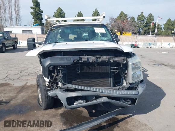 2016 Ford Super Duty F-250 SRW XL with VIN 1FDBF2A66GEC26011, listed as a IAAI auction lot 41383279 with 81,996 mi miles. Bid and sale history available at carsss.com. Image 12.
