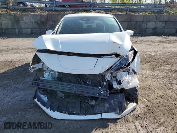 2023 Nissan LEAF S with VIN 1N4AZ1BV6PC553744, listed as a Copart auction lot 53261715 with 26,742 mi miles and Salvage Title. Bid and sale history available at DreamBid. Image 5.