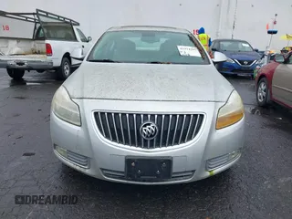 2011 Buick Regal CXL RL6 with VIN W04GU5GC9B1018360, listed as a IAAI auction lot 41974395 with 27,271 mi miles. Bid and sale history available at carsss.com. Image 6.