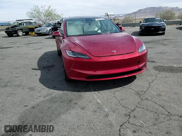 2025 Tesla Model 3 Long Range с VIN 5YJ3E1EA6SF908026, выставлен на аукционе Copart как лот 52297095 с пробегом 3 635 миль миль и Списание • Salvage title. История ставок и продаж доступна на DreamBid. Изображение 10.