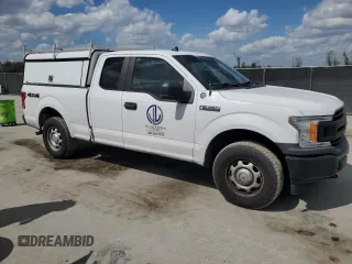 2020 Ford F-150 XL with VIN 1FTFX1E4XLKE08702, listed as a Copart auction lot 46956495 with 127,643 mi miles and Non Repairable. Bid and sale history available at carsss.com. Image 4.