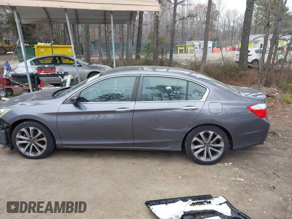 2014 Honda Accord Sport with VIN 1HGCR2F59EA162651, listed as a IAAI auction lot 41779670 with 107,668 mi miles and . Bid and sale history available at DreamBid. Image 15.