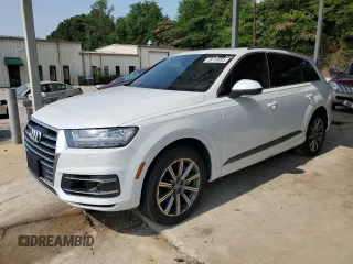 2017 Audi Q7 Premium Plus z VIN WA1LAAF79HD021108, wystawiony jako Copart lot #59159005 z przebiegiem 130 532 mil mil oraz Czysty tytuł • Clean title. Historia ofert i sprzedaży dostępna na DreamBid. Obrazek 1.