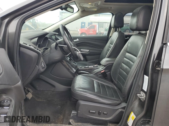 2016 Ford Escape Titanium with VIN 1FMCU9J95GUC17688, listed as a Copart auction lot 53234575 with 124,030 mi miles and Salvage Title. Bid and sale history available at DreamBid. Image 7.
