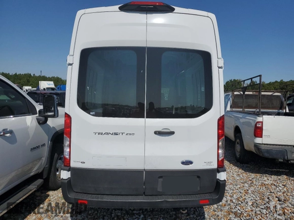 2021 Ford Transit Cargo with VIN 1FTBR1X84MKA38597, listed as a Copart auction lot 71813334 with 141,505 mi miles and Clean Title. Bid and sale history available at DreamBid. Image 6.