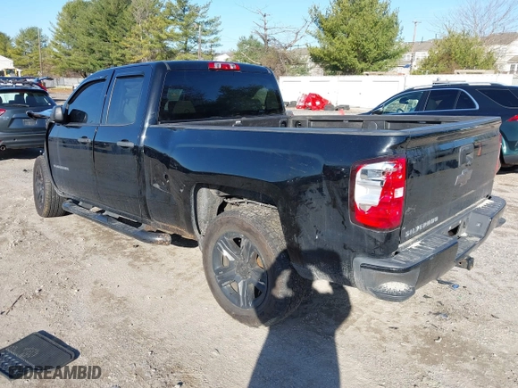 2016 Chevrolet Silverado 1500 Custom with VIN 1GCVKPEC2GZ259607, listed as a IAAI auction lot 41762877 with 105,944 mi miles. Bid and sale history available at carsss.com. Image 3.