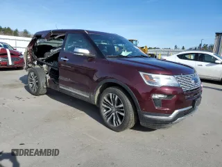 2019 Ford Explorer Platinum с VIN 1FM5K8HT9KGA01652, выставлен на аукционе Copart как лот 52686185 с пробегом Не указан миль и Списание • Salvage title. История ставок и продаж доступна на DreamBid. Изображение 4.