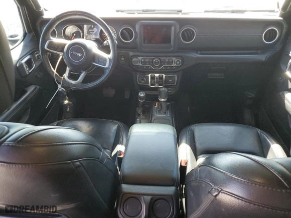 2019 Jeep Wrangler Unlimited Sahara with VIN 1C4HJXEN2KW523498, listed as a Copart auction lot 46656375 with 79,846 mi miles and Salvage Title. Bid and sale history available at carsss.com. Image 8.