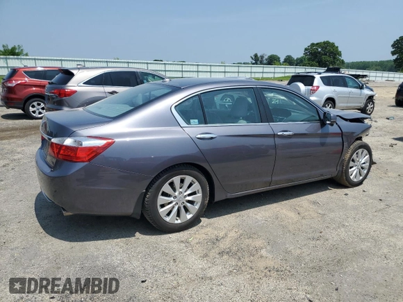 2015 Honda Accord EX-L с VIN 1HGCR2F84FA272843, выставлен на аукционе Copart как лот 61009575 с пробегом 69 566 миль миль и На запчасти • Non repairable. История ставок и продаж доступна на DreamBid. Изображение 3.
