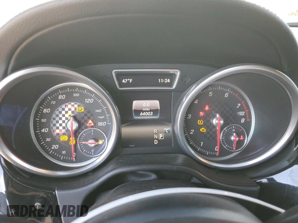 2017 Mercedes-Benz GLE 43 AMG with VIN 4JGDA6EBXHA905200, listed as a Copart auction lot 83072574 with 64,003 mi miles and Salvage title. Bid and sale history available at DreamBid. Image 9.