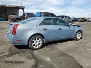 2008 Cadillac CTS RWD with VIN 1G6DF577880146676, listed as a Copart auction lot 53386615 with 172,648 mi miles and Salvage title. Bid and sale history available at DreamBid. Image 3.