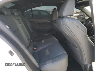 2024 Lexus IS 350 F Sport with VIN JTHGZ1B29R5074427, listed as a Copart auction lot 89104165 with 16,787 mi miles and Salvage title. Bid and sale history available at DreamBid. Image 10.