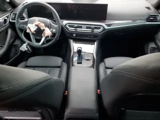 2023 BMW i4 eDrive40 with VIN WBY73AW0XPFN60228, listed as a Copart auction lot 61875624 with 21,597 mi miles and Salvage Title. Bid and sale history available at carsss.com. Image 8.