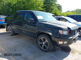 2013 Honda Ridgeline Sport with VIN 5FPYK1F70DB013868, listed as a IAAI auction lot 42762247 with 173,842 mi miles and . Bid and sale history available at DreamBid. Image 1.