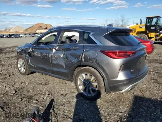 2022 Infiniti QX50 LUXE with VIN 3PCAJ5BB0NF117969, listed as a Copart auction lot 86700224 with 25,942 mi miles and Salvage Title. Bid and sale history available at carsss.com. Image 2.