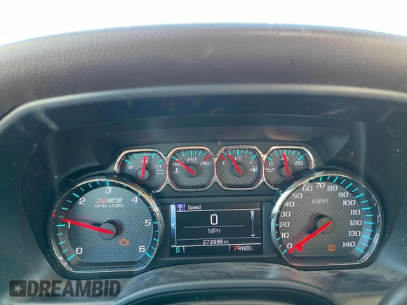 2018 Chevrolet Silverado 1500 LT with VIN 3GCUKRECXJG257926, listed as a Copart auction lot 52463635 with 272,996 mi miles and Clean Title. Bid and sale history available at carsss.com. Image 8.
