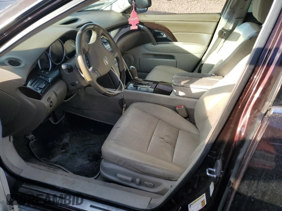 2011 Acura RL Technology with VIN JH4KB2F69BC000184, listed as a Copart auction lot 79948294 with 148,370 mi miles and Clean Title. Bid and sale history available at DreamBid. Image 7.