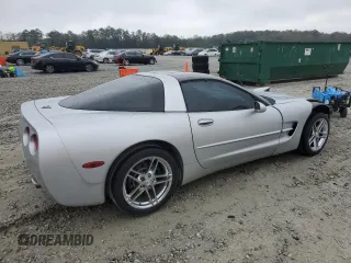 2000 Chevrolet Corvette with VIN 1G1YY22GXY5102723, listed as a Copart auction lot 50042025 with 99,101 mi miles and Salvage Title. Bid and sale history available at carsss.com. Image 3.